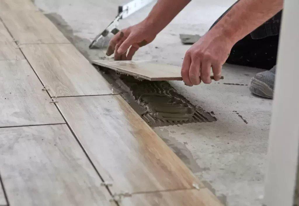 La rénovation des sols en carrelage - parquet au Mans avec DLG Habitat Conseil