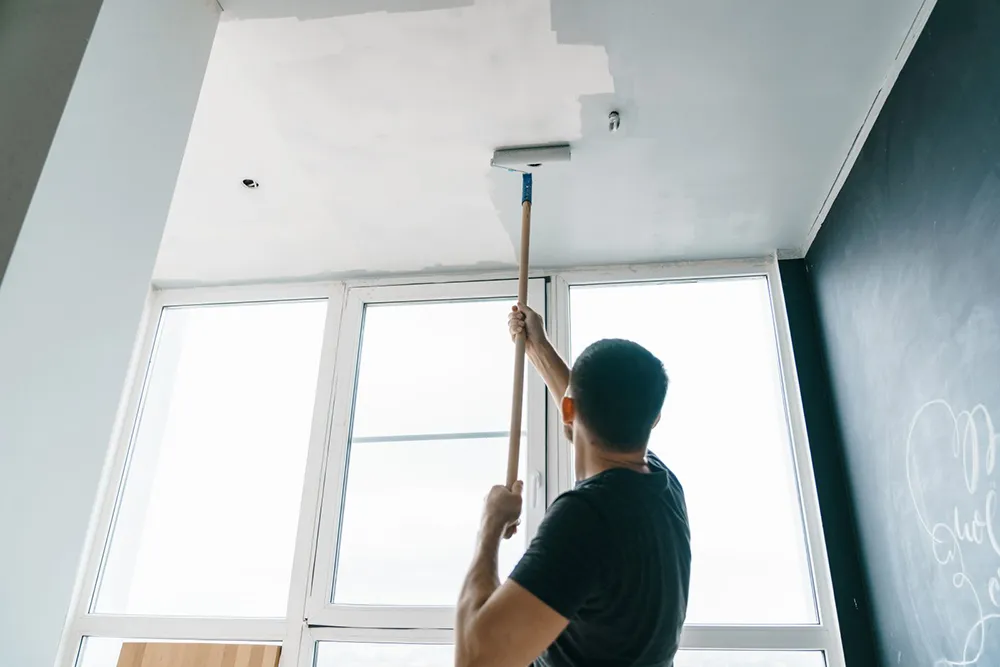 Rénovation du plafond au Mans avec DLG Habitat Conseil